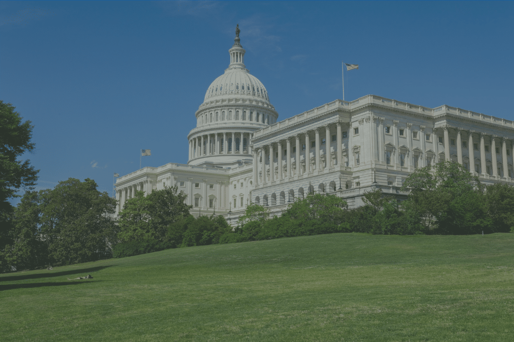 Capitol hill on a clear day.